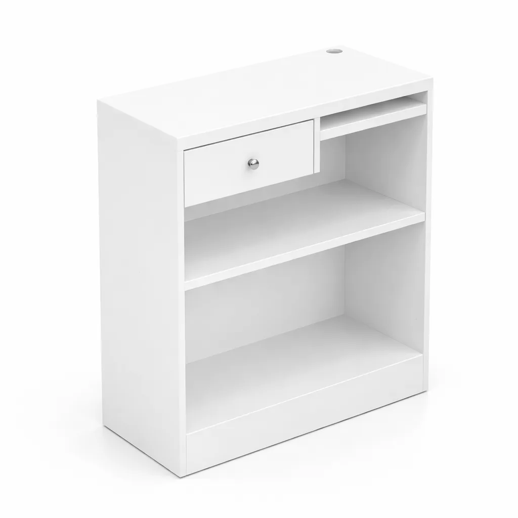 Balcão Caixa em MDF Branco