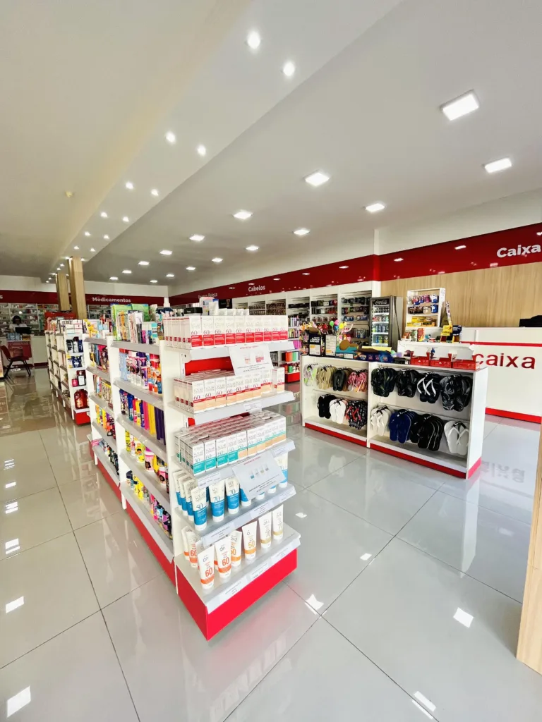 farmácia em mdf clean