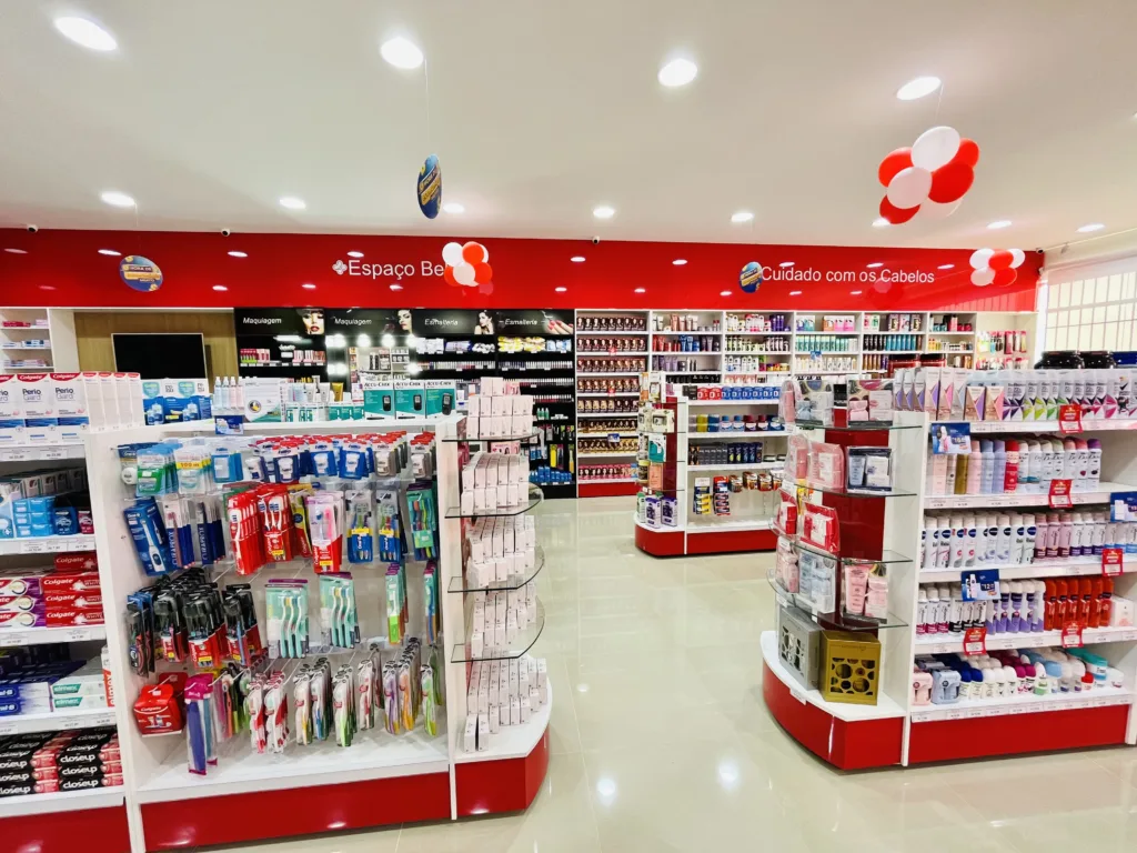 setorização de produtos farmacia