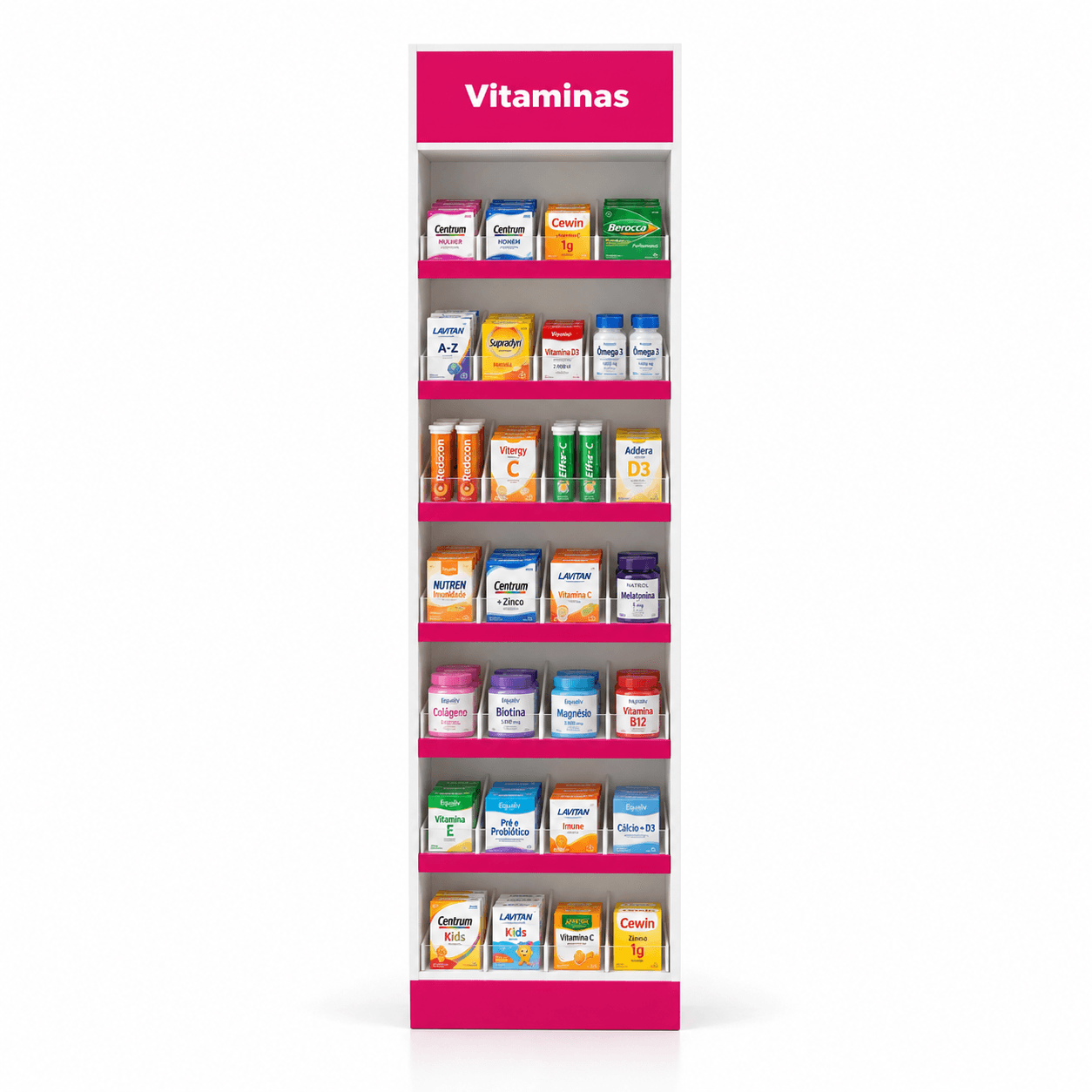 Módulo MIP Vitaminas para farmácia em vista complementar