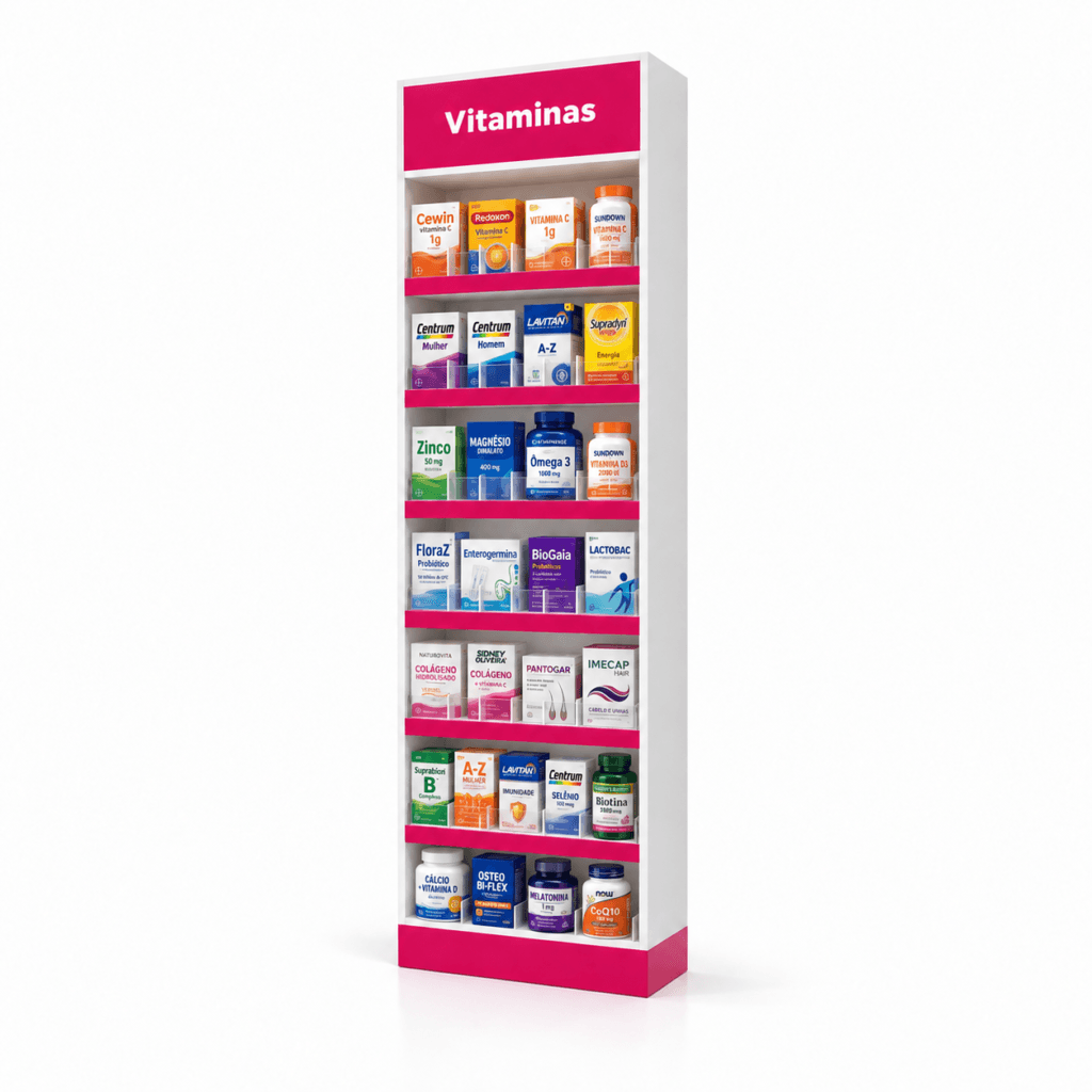 Módulo MIP Vitaminas para Farmácia