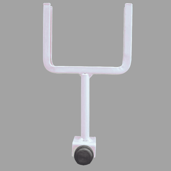 Porta Preço para Cesto de Ofertas em Farmácia 15 cm Metal Branco