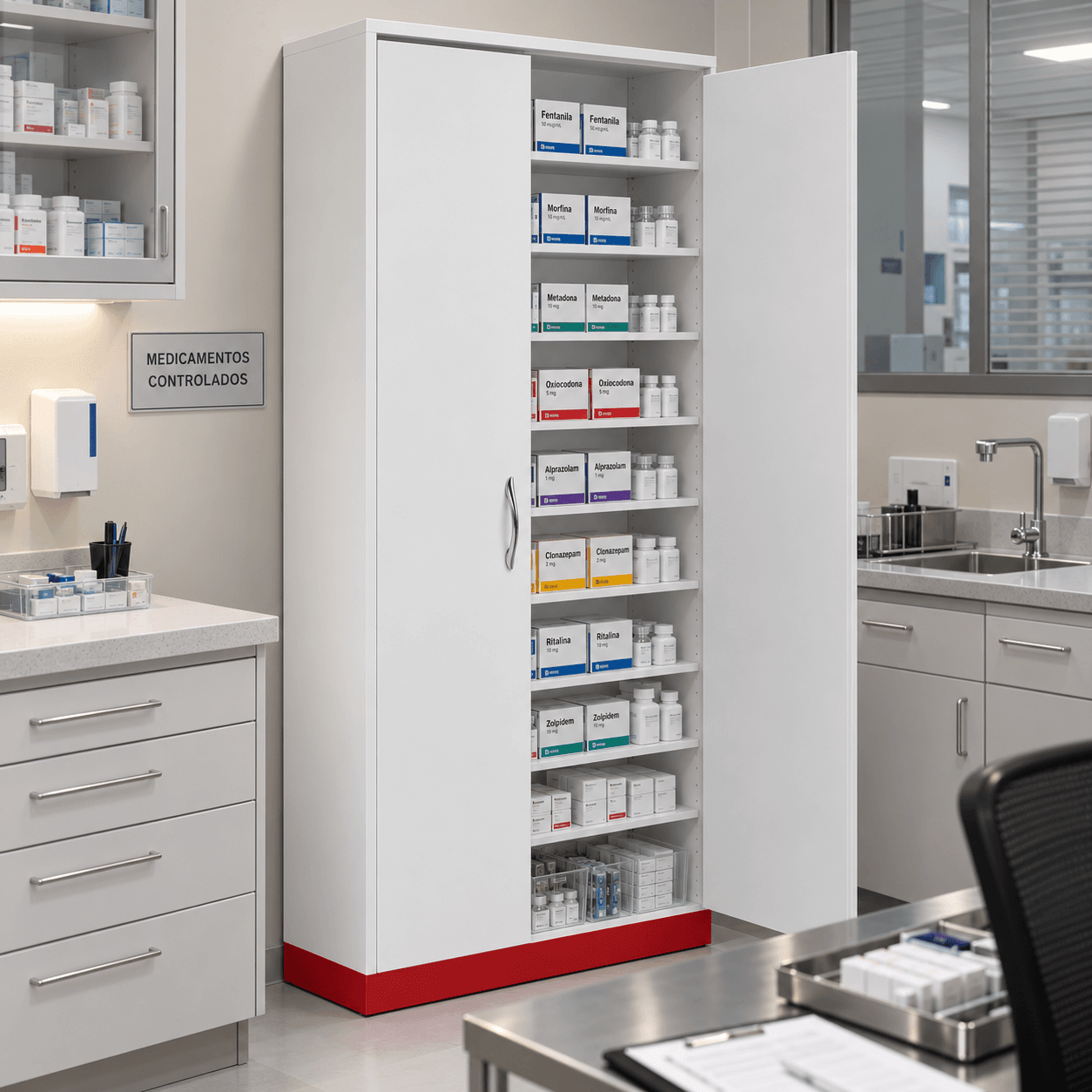 Armário para Medicamentos Controlados em MDF - Imagem 6
