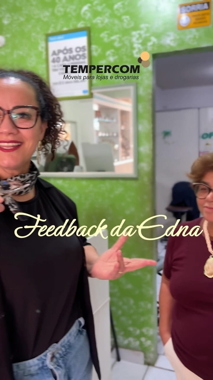 Depoimento de cliente apresentado no Instagram da TEMPERCOM